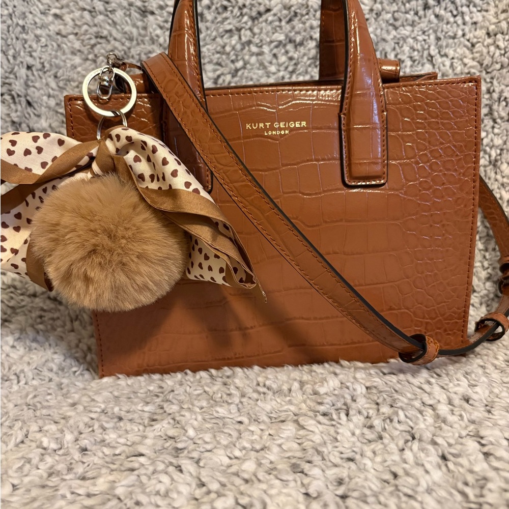 Kurt Geiger brown handbag/crossbody - Picture 3 of 15